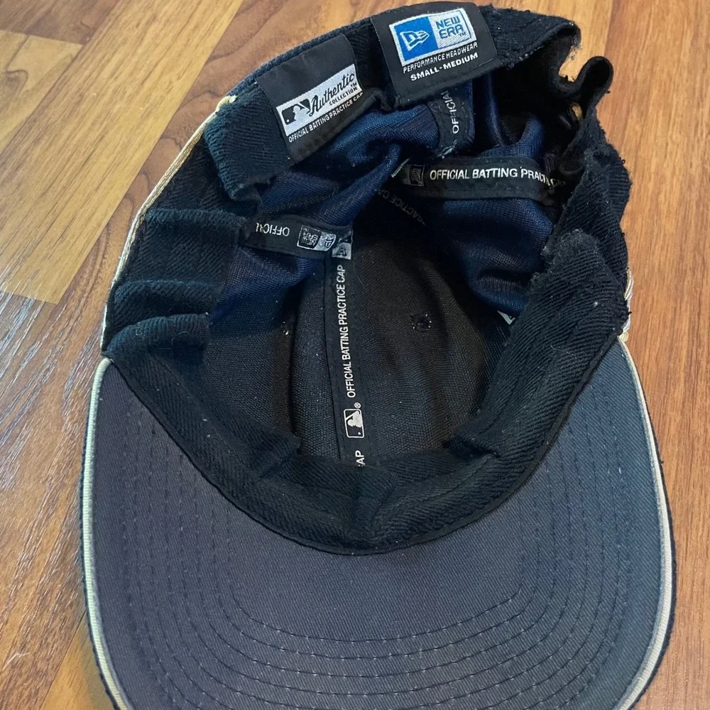 New Era Detroit Tigers MLB Batting Practice Hat Mens Small-Medium Navy Blue Cap